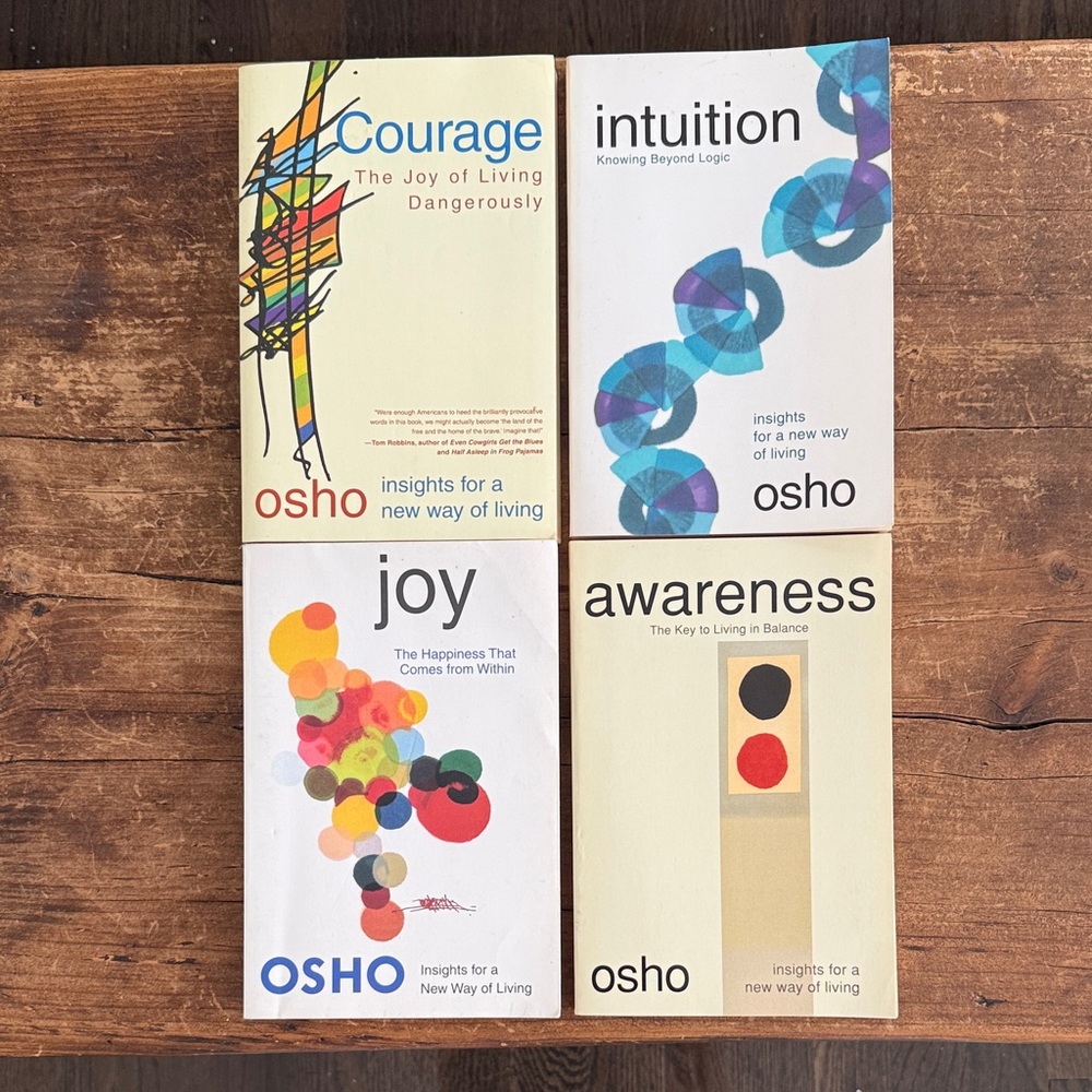 osho books Joy - Courage - Awareness - Intuition